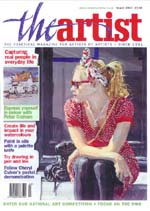 the artist magazine front cover